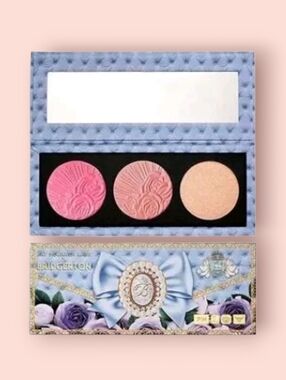 NIB Pat McGrath x Bridgerton Divine Blush Glow Trio Love At First Blush Palette